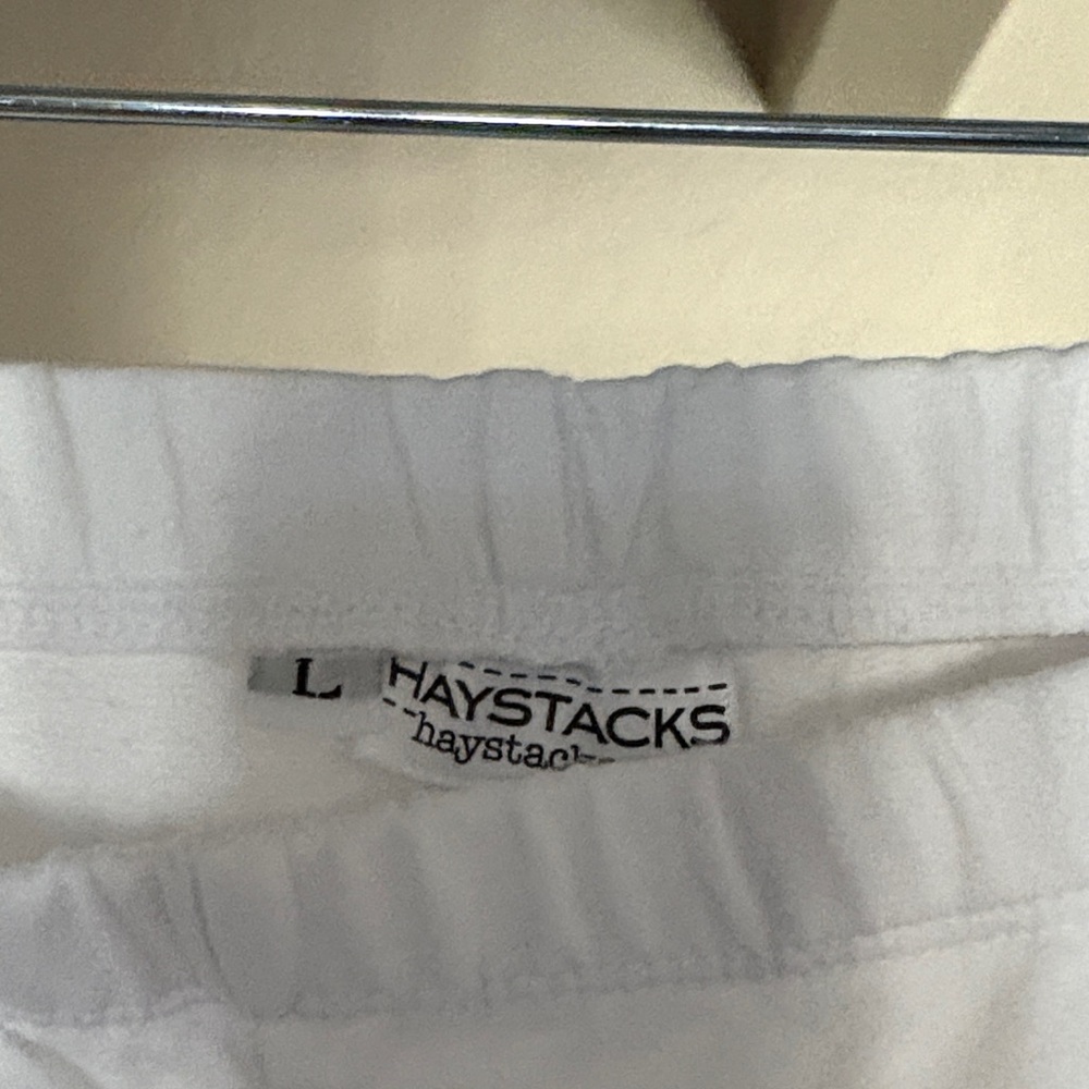 Chic White Wide Leg Women's Pants #1 - Picture 2 of 3